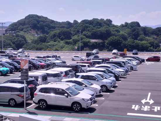 ジアウトレット広島の駐車場は土日は混雑してる？休日に行ってみた！